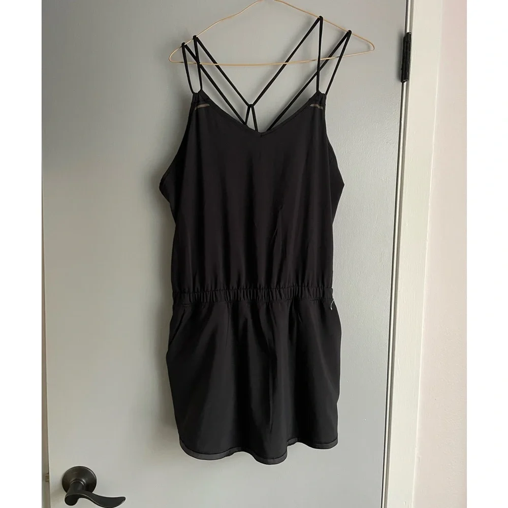 lululemon athletica Black Jumpsuit - Picture 2 of 8